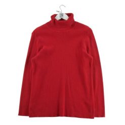 Damski sweter z golfem czerwony. Czerwone swetry damskie Ralph Lauren, l, bez wzorów, sportowe, bez kołnierzyka, bez ramiączek, bez kaptura. Za 59.60 zł.