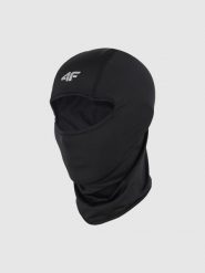 4F Kominiarka narciarska uniseks - czarna L/XL. Czarne czapki i kapelusze damskie 4f, na zimę, bez wzorów. Za 69.99 zł.
