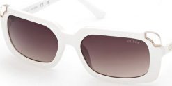 Guess Damskie prostokątne okulary przeciwsłoneczne GUESS NoSize. Okulary przeciwsłoneczne damskie Guess, prostokątne. Za 239.59 zł.