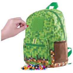 Pixie Crew Plecak Dziecięcy Minecraft Zielono-Brązowy. Torby i plecaki dziecięce Pixie Crew. Za 95.00 zł.