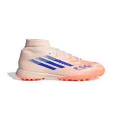 Damskie buty piłkarskie adidas F50 Sparkfusion League Turf. Brązowe obuwie sportowe damskie Adidas, bez wzorów, do piłki nożnej. W wyprzedaży za 326.00 zł.