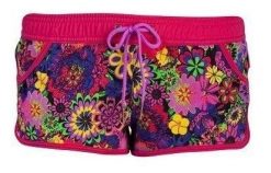 Spodenki szorty sportowe dziewczęce Funkita Lolly Floral. Czerwone spodenki dla dziewczynek FUNKITA, bez wzorów, z materiału, sportowe. Za 71.98 zł.