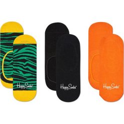 Happy Socks - Stopki Zebra (3-pak). Skarpety damskie marki Happy Socks. W wyprzedaży za 39.90 zł.