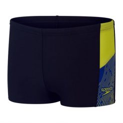 Kąpielówki chłopięce spodenki kąpielowe Speedo Boy's Dive Splice. Niebieskie kąpielówki dla chłopców Speedo, bez wzorów. Za 94.62 zł.