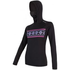 Sensor Damska Koszulka Z Długim Rękawem Thermo Black S. Czarne bluzy sportowe damskie Sensor, z kapturem, z długim rękawem. Za 195.00 zł.