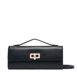 Torebka Furla. Czarne torebki do ręki damskie Furla, bez wzorów, klasyczne, bez dodatków. Za 1,009.00 zł.