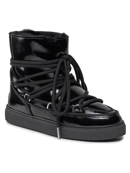 Inuikii Śniegowce Full Leather 75202-094 Czarny. Czarne kozaki damskie Inuikii, z lakierowanej skóry. Za 1,649.00 zł.