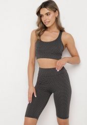 Ciemnoszare Szorty Kolarki z Efektem Push-Up Briala. Szare szorty sportowe damskie Born2be, m, bez wzorów, eleganckie. Za 29.99 zł.