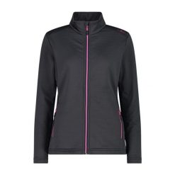 Bluza damska turystyczna CMP 31E1846. Szare bluzy sportowe damskie CMP, l, bez wzorów, bez kaptura, trekkingowe. Za 340.00 zł.