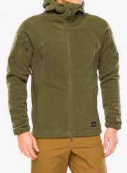 Kurtka polarowa męska Helikon-Tex Patriot Mk2. Zielone kurtki męskie HELIKON-TEX, l, bez wzorów, z materiału, klasyczne, bez kaptura. Za 384.99 zł.