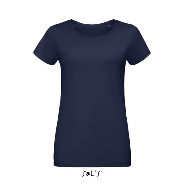 Koszulka damska Sol's Martin. Niebieskie t-shirty damskie SOL'S, l, bez wzorów, z bawełny, bez kołnierzyka. Za 81.00 zł.