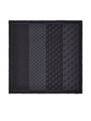 Guess Chusta AW5526 VIS03 Szary. Szare czapki i kapelusze damskie Guess, z aplikacjami, z wiskozy. Za 194.99 zł.