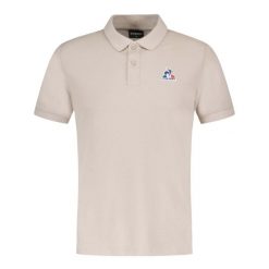 Polo Le Coq Sportif Essentiels N°1. Brązowe koszulki polo męskie le coq sportif, m, bez wzorów, sportowe, bez ramiączek. Za 248.50 zł.