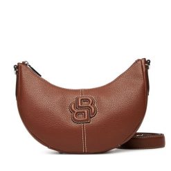 Torebka BOSS. Brązowe torebki do ręki damskie Boss, bez wzorów, klasyczne, bez dodatków. Za 589.99 zł.