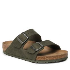 Klapki Birkenstock. Brązowe klapki męskie Birkenstock. Za 449.99 zł.