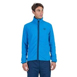 Bluza męska Rossignol Strawpile Fleece Fz. Niebieskie bluzy męskie Rossignol, na zimę, m, bez wzorów, bez kaptura. W wyprzedaży za 237.15 zł.