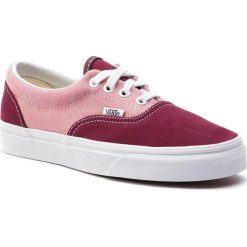 Tenisówki VANS - Era VN0A38FRVLR1 (Chembray) Canvas Port Ro. Czerwone półbuty damskie Vans, bez wzorów, z gumy, sportowe, bez zapięcia. W wyprzedaży za 219.00 zł.