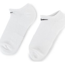 Zestaw 3 par niskich skarpet unisex NIKE - SX7673 100 Biały. Skarpety damskie marki Nike. Za 39.00 zł.