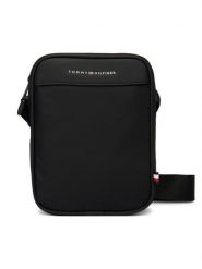 Tommy Hilfiger Saszetka Th Repreve Mini Reporter AM0AM14150 Czarny. Czarne saszetki męskie Tommy Hilfiger, z materiału. Za 289.99 zł.