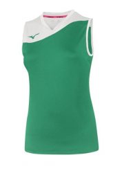 Koszulka damska Mizuno Authentic Myou. Białe koszulki sportowe damskie Mizuno, s, bez wzorów, z poliesteru, bez kołnierzyka, bez ramiączek, na fitness i siłownię. Za 171.00 zł.