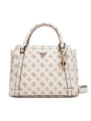 Guess Torebka Daryna II HWPG72 08060 Biały. Białe torebki do ręki damskie Guess, z aplikacjami, ze skóry, bez dodatków. Za 469.99 zł.