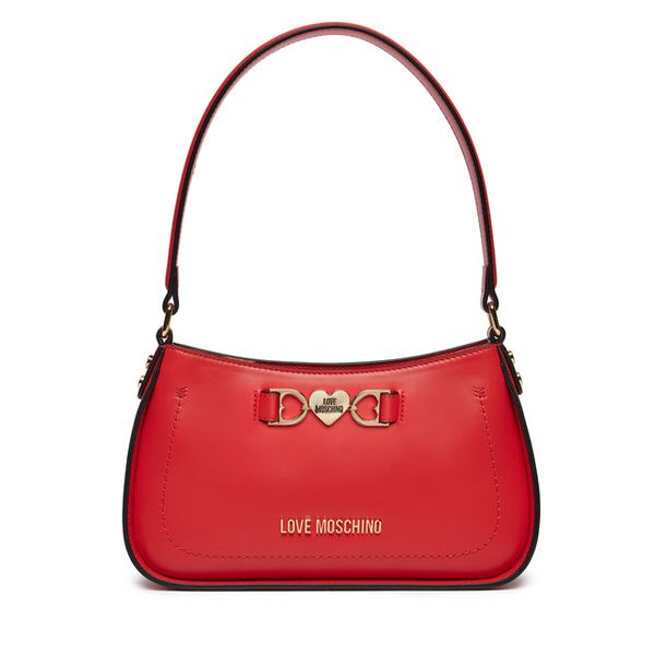 Torebka LOVE MOSCHINO. Czerwone torebki do ręki damskie Love Moschino, bez wzorów, klasyczne, bez dodatków. Za 559.99 zł.