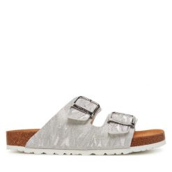 Klapki Tamaris. Szare klapki damskie Tamaris, bez wzorów, bez obcasa. Za 149.99 zł.