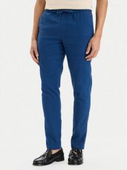 Tommy Hilfiger Chinosy Harlem MW0MW42336 Niebieski Regular Fit. Niebieskie eleganckie spodnie męskie Tommy Hilfiger, m, bez wzorów, ze lnu. Za 529.99 zł.