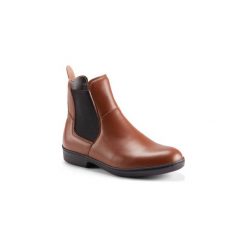 Sztyblety jeździeckie 500. Brązowe botki męskie FOUGANZA. Za 169.99 zł.