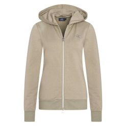 Damska bluza dresowa HV Polo Classic. Zielone kurtki sportowe damskie HV POLO, bez wzorów, z dresówki, bez kaptura, do jazdy konnej. Za 407.00 zł.