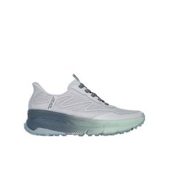 Buty damskie SKECHERS Switch Back Mist. Szare obuwie sportowe damskie Skechers, bez wzorów, trekkingowe. Za 299.99 zł.