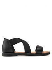 Lasocki Young Sandały VERNIS CI12-3027-08 Czarny. Czarne sandały dziewczęce Lasocki Young, ze skóry, bez zapięcia. Za 79.99 zł.