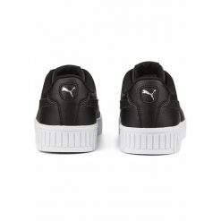 Buty trampki sportowe damskie Puma Carina 2.0. Czarne obuwie sportowe damskie Puma, bez wzorów, z materiału, sportowe, bez zapięcia. Za 212.00 zł.