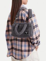 Roxy Torebka WBEOHP-ROXY-MZ-004-10 Szary. Szare torebki do ręki damskie Roxy, bez wzorów, z materiału, bez dodatków. Za 59.99 zł.