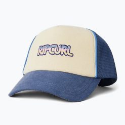 Czapka z daszkiem damska Rip Curl Mixed Revival Trucker. Niebieskie czapki i kapelusze damskie Rip Curl, bez wzorów. Za 98.99 zł.