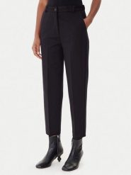 ViCOLO Spodnie materiałowe TF0229 Czarny Regular Fit. Czarne spodnie materiałowe damskie ViCOLO, s, bez wzorów, z materiału. Za 259.99 zł.