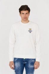 AERONAUTICA MILITARE Męska biała bluza, Rozmiar XXL. Białe bluzy męskie Aeronautica Militare, m, bez wzorów, bez kaptura. W wyprzedaży za 285.99 zł.