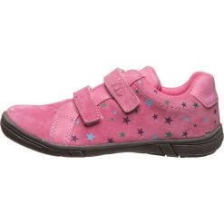 Skórzane sneakersy w kolorze jasnoróżowym. Trampki i tenisówki dziewczęce I love my sneakers. W wyprzedaży za 132.95 zł.