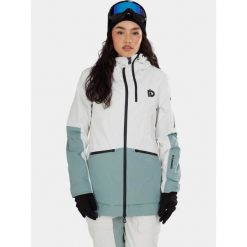 Kurtka Narciarska Damska Fundango Nashua ECO 3L. Białe kurtki sportowe damskie Fundango, na zimę, l, bez wzorów, z materiału, bez kaptura, narciarskie. Za 799.90 zł.
