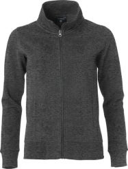 Clique Classic Cardigan Women kardigan dresowy, anthracite melange. Szare kardigany damskie CLIQUE, m, bez wzorów, z bawełny. Za 212.22 zł.
