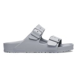 Klapki damskie Birkenstock Arizona Essentials EVA Stone Coin. Szare klapki damskie Birkenstock, bez wzorów, bez obcasa. Za 189.99 zł.