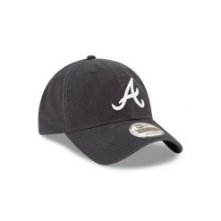 Czapka z daszkiem New Era Braves 9TWENTY MLB Core Classic. Białe czapki i kapelusze męskie New Era, bez wzorów, z bawełny. Za 167.50 zł.