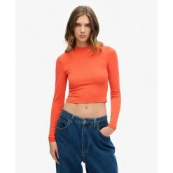 Top z długim rękawem z otwartym tyłem z dzianiny. Brązowe bielizna termoaktywna damska Superdry., bez wzorów, z dzianiny, bez ramiączek, długie. Za 188.70 zł.