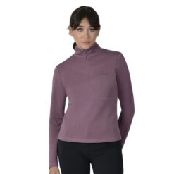 Damska koszulka do jazdy konnej Weatherbeeta Copper. Fioletowe t-shirty damskie WEATHERBEETA, bez wzorów, bez kołnierzyka. Za 356.00 zł.