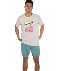 Krótka Protest Fan. Niebieskie krótkie spodenki sportowe męskie Protest, bez wzorów, trekkingowe. W wyprzedaży za 79.99 zł.