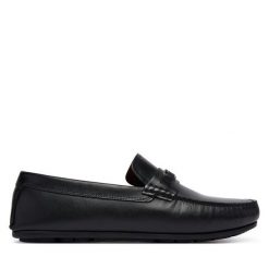 Mokasyny Tommy Hilfiger. Czarne mokasyny męskie Tommy Hilfiger. Za 649.99 zł.
