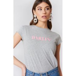 NA-KD T-shirt Darlin' - Grey. T-shirty damskie marki NA-KD. Za 40.95 zł.