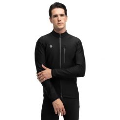 Kurtka rowerowa softshell męska J3 Seymour. Czarne buty sportowe męskie SIROKO, z softshellu, bez zapięcia, rowerowe. W wyprzedaży za 380.00 zł.