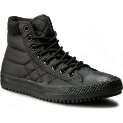 Trampki CONVERSE - Ctas Boot Pc Hi 153669C Black/Black/Black. Czarne półbuty na co dzień męskie Converse, z gumy, eleganckie, bez zapięcia. W wyprzedaży za 299.00 zł.
