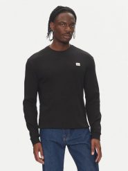 Calvin Klein Jeans Longsleeve LV040EM217 Czarny Regular Fit. Czarne bluzki z długim rękawem męskie Calvin Klein Jeans, m, bez wzorów, z bawełny, bez kołnierzyka. Za 269.99 zł.